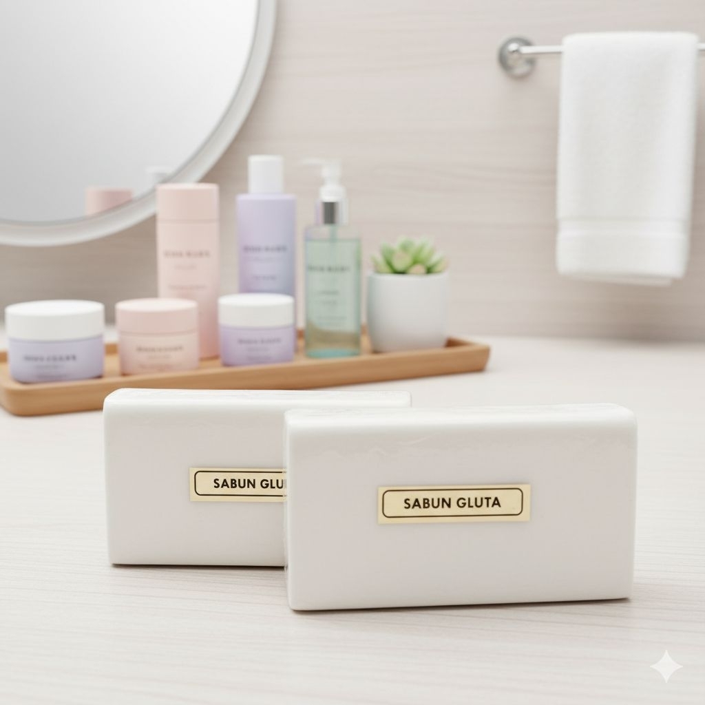SABUN GLUTA 110gr/SABUN SUSU PEMUTIH BADAN/SABUN PEMUTIH BADAN