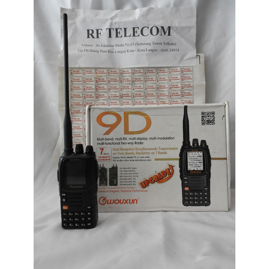WOUXUN KG-UV9D Respon Cepat Berfungsi Dengan Baik Harga SesuaiRADIO HT