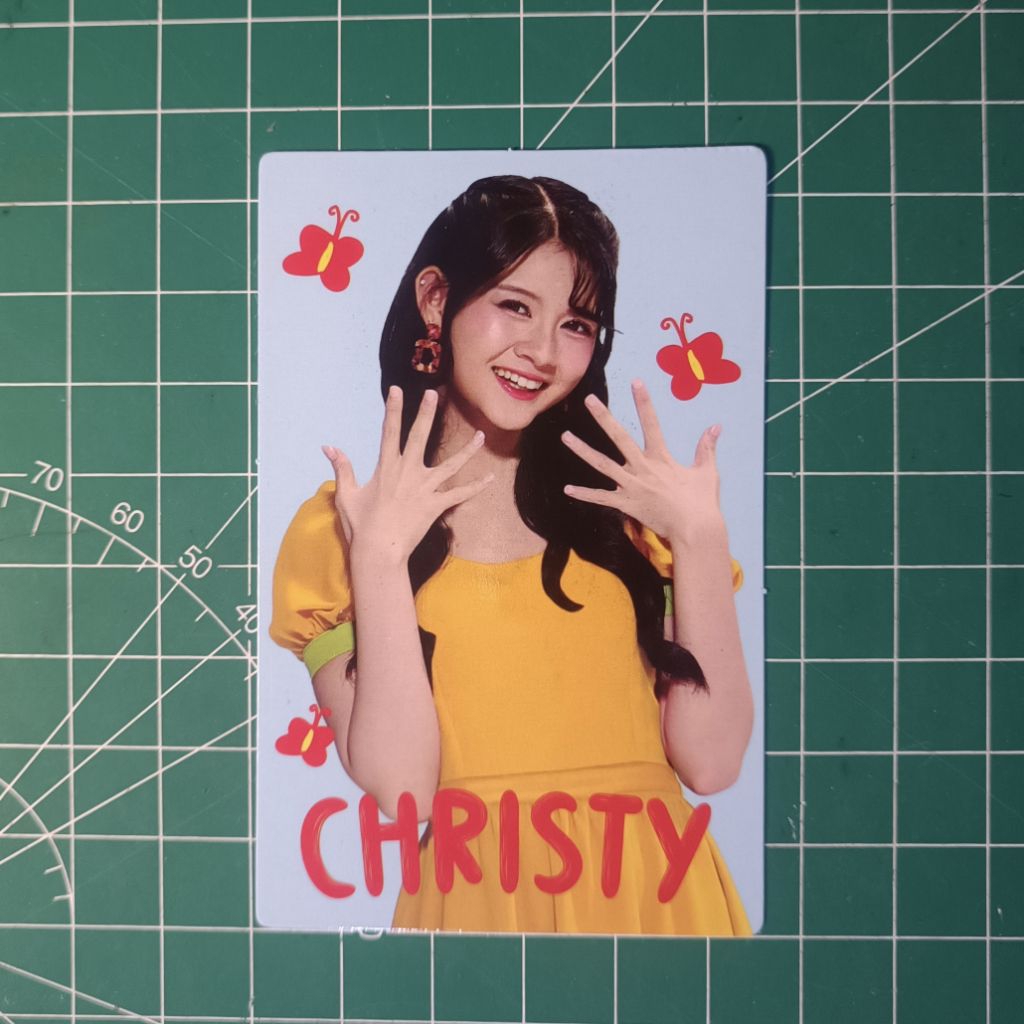 PC JKT48 Tango Japota Chatime photocard official Christy Marsha Gita Gracia Kathrina Muthe Fiony Ell