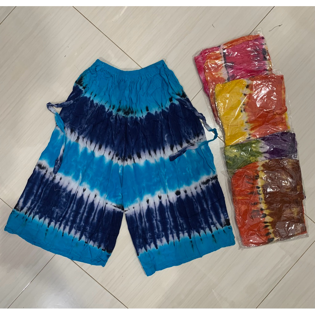 TJAYA Celana Pendek Kulot Rayon Bali