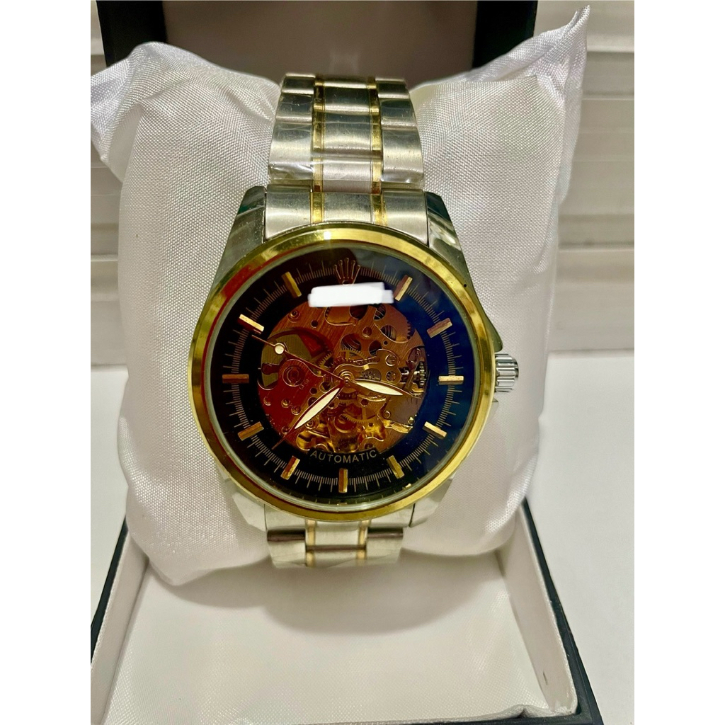 JAM TANGAN PRIA AUTOMATIC STAINLISHSTEEL ANTI AIR