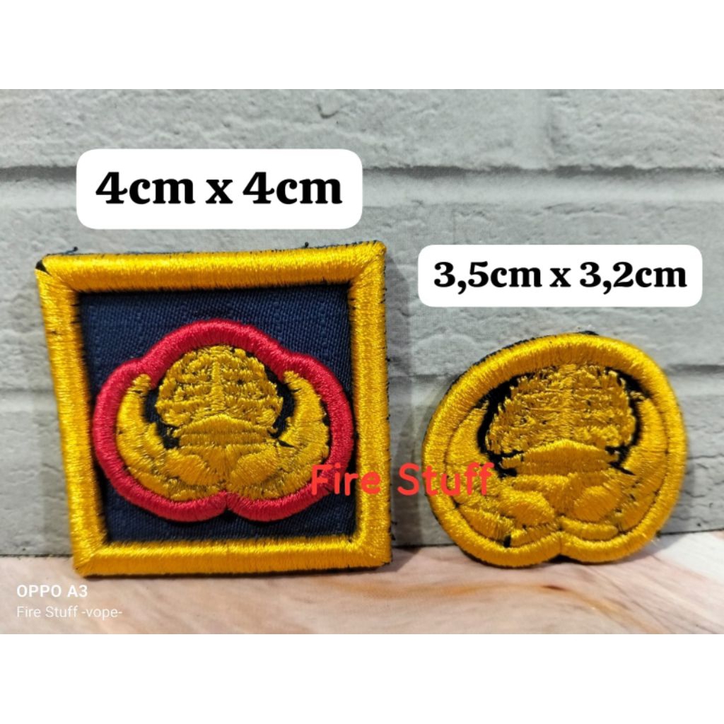 Logo Korpri Bordir Timbul