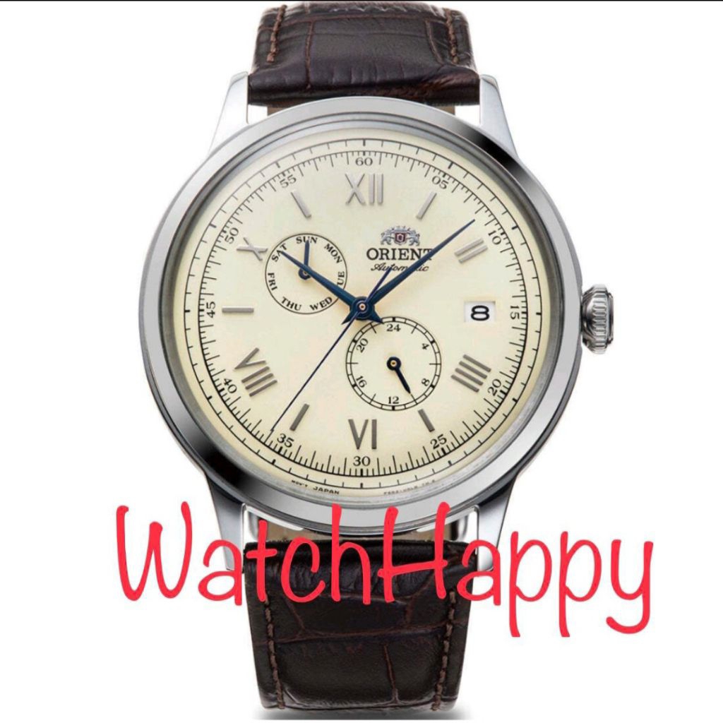 ORIENT RA-AK0702Y10B RA-AK0702Y BAMBINO MEN CLASSIC CREAM DIAL LEATHER