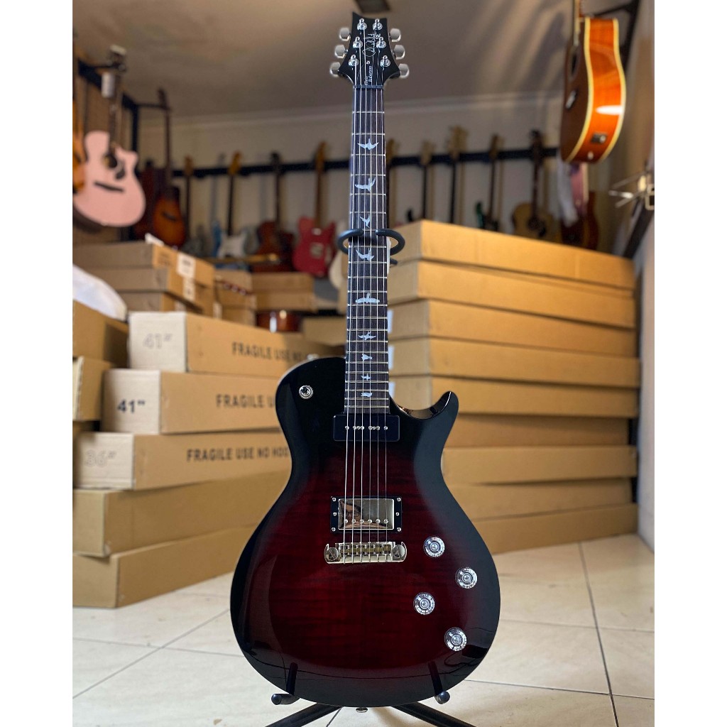 PRS SE Chris Robertson 2018Fire Red BurstMade In Korea