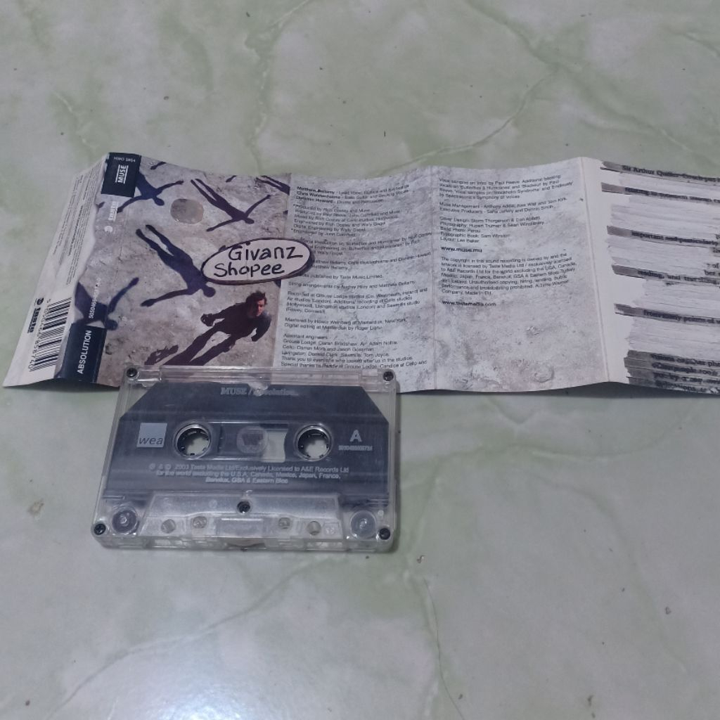 kaset pita MUSE Absolution