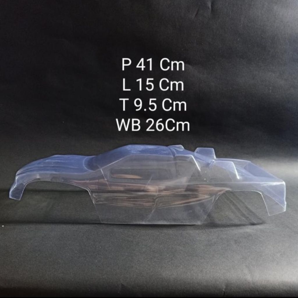 Body Clear RC Truggy 1/10