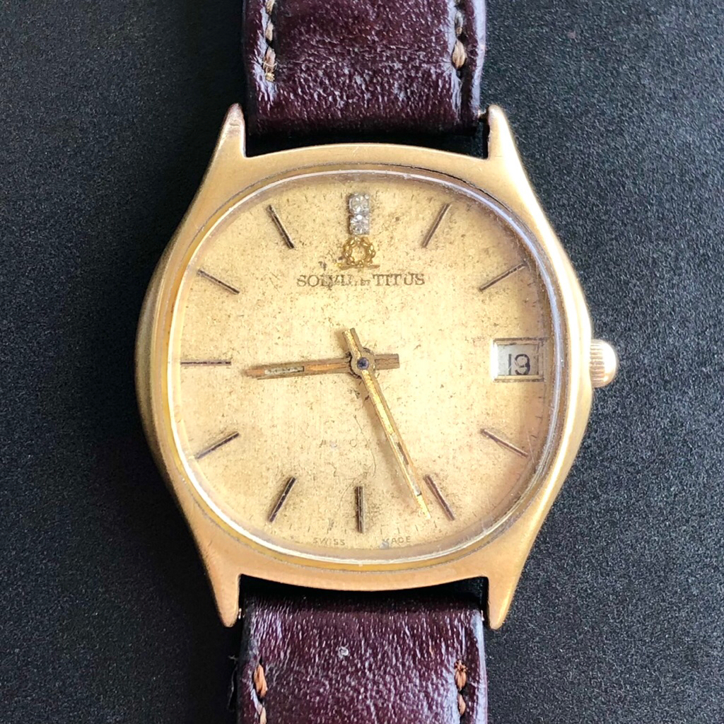 JAM TANGAN PRIA ORIGINAL AUTOMATIC TITUS / SOLVIL ET TITUS