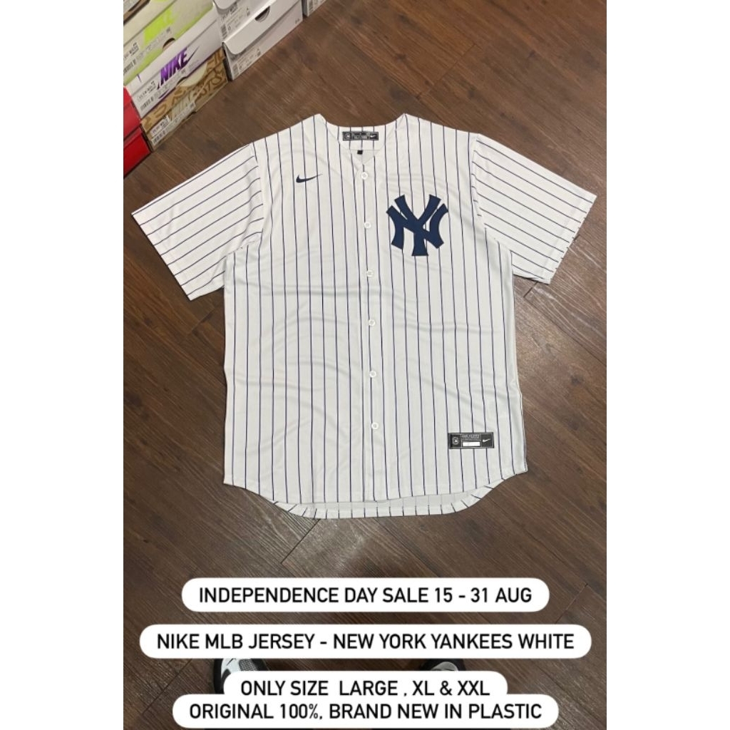 Jersey MLB New York Yankees White