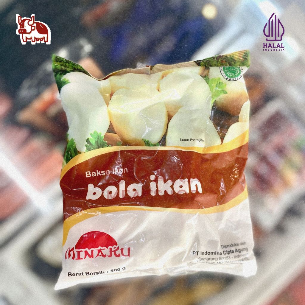 

MINAKU Bola Ikan 200gr & 500gr – Fish Ball Frozen Food Praktis