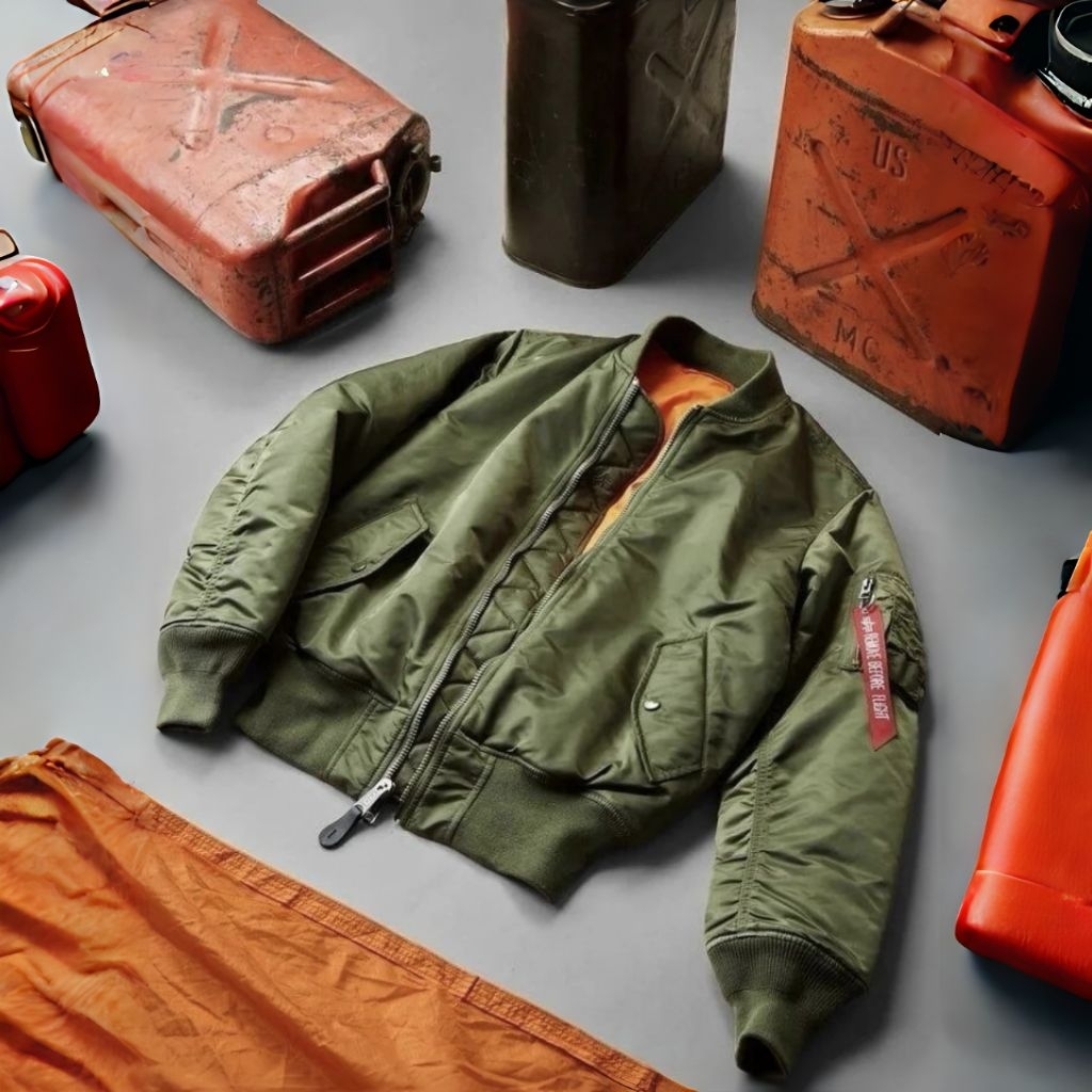Alpha Industries MA-1 Padded Oversized Bomber Jacket