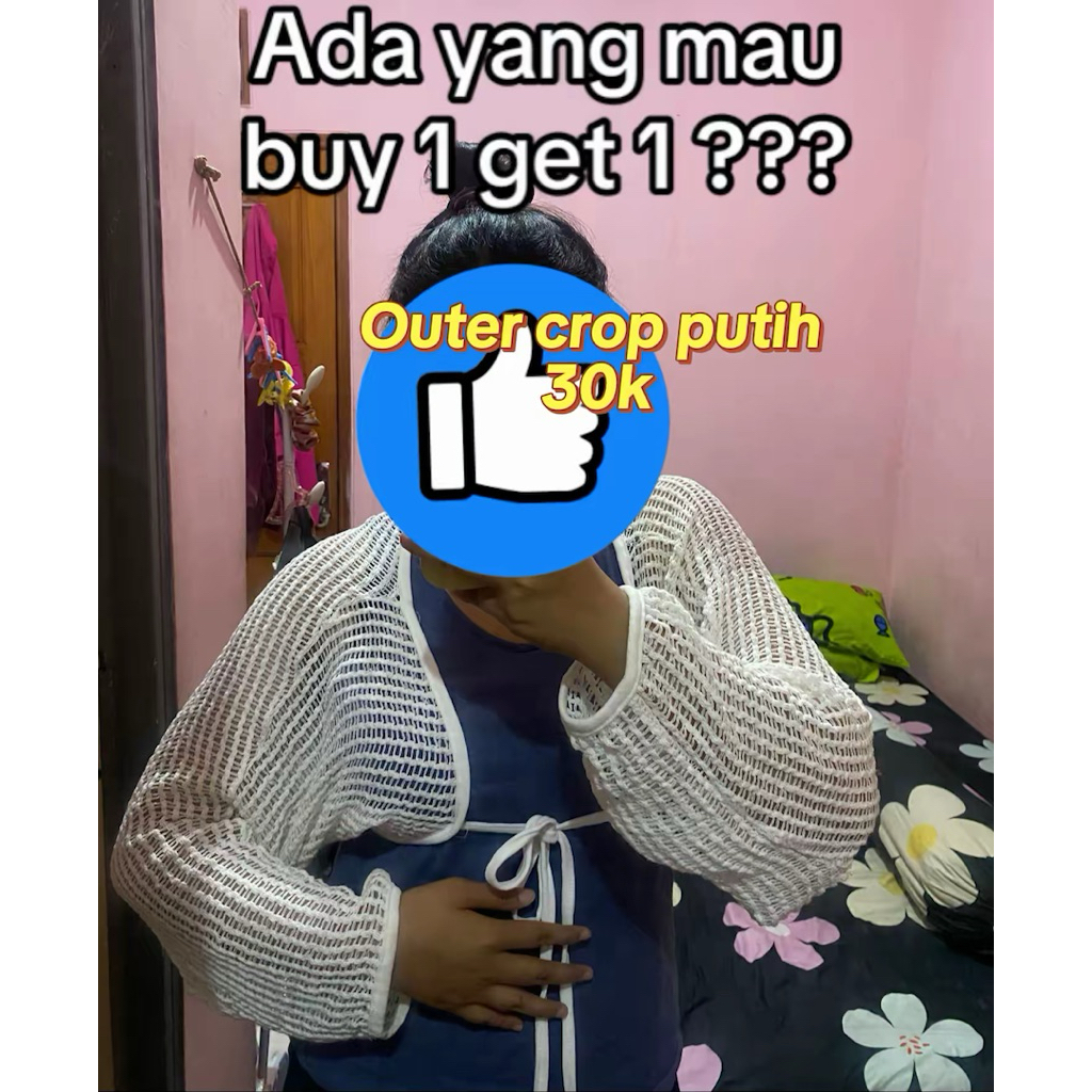 RAJUT, knit , Cardi rajut , cardi crop