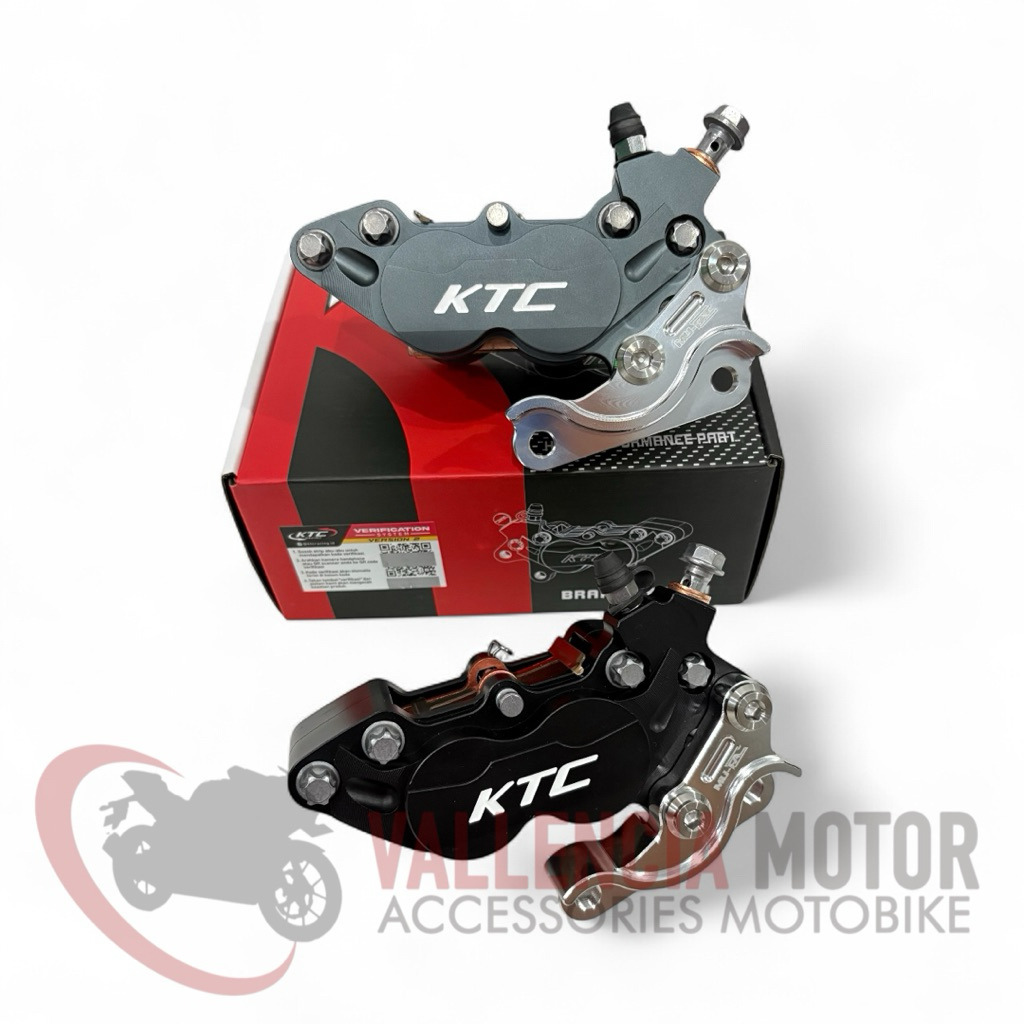 KALIPER 4 PISTON KTC JUPITER Z 260 MM BREKET CNC CALIPER 4P JUPITER BURHAN