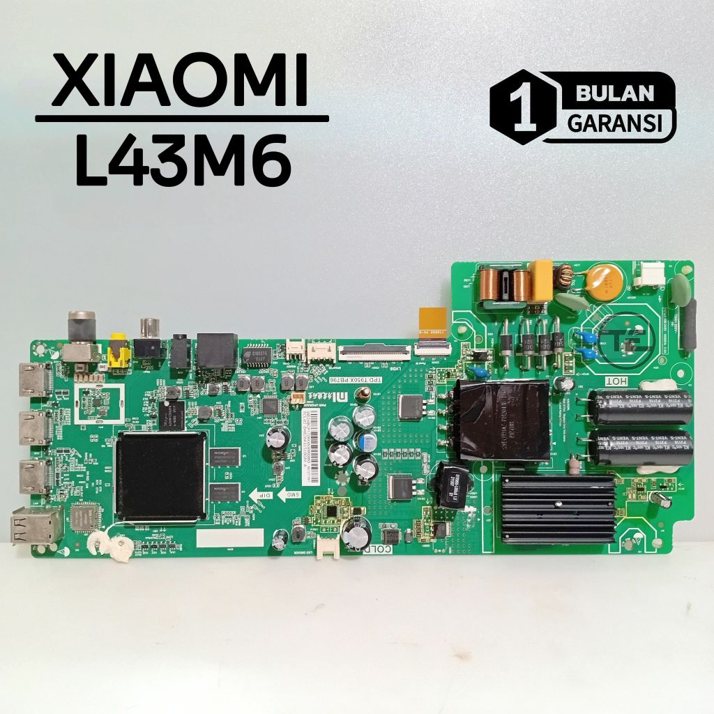 MB XIAOMI MI L43M6 MESIN TV LED MI L43M6 MAINBOARD TV XIAOMI 43 INCH
