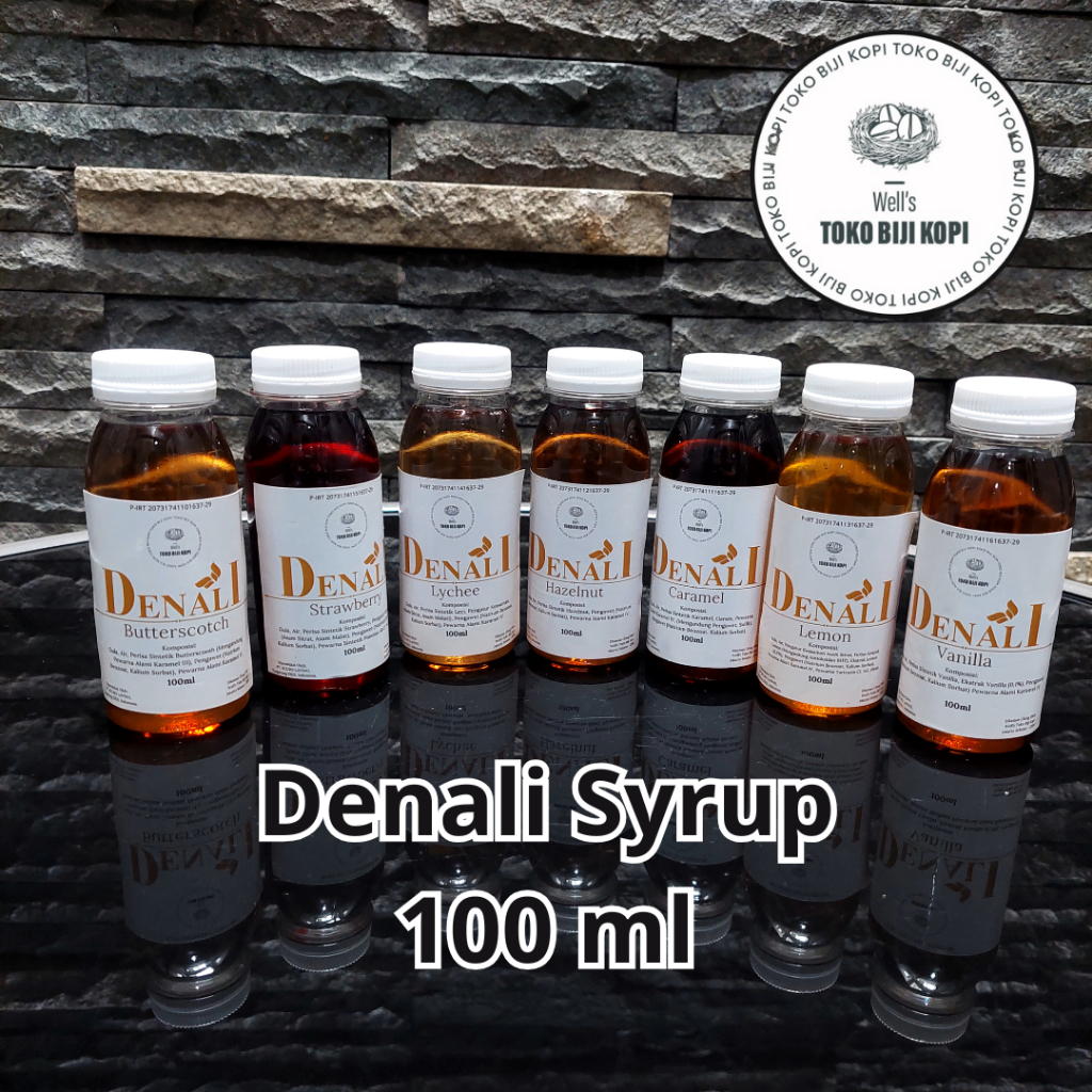 

Denali Syrup Repack / Sample Sirup Denali Flavoured Beverage Syrup - 100ml