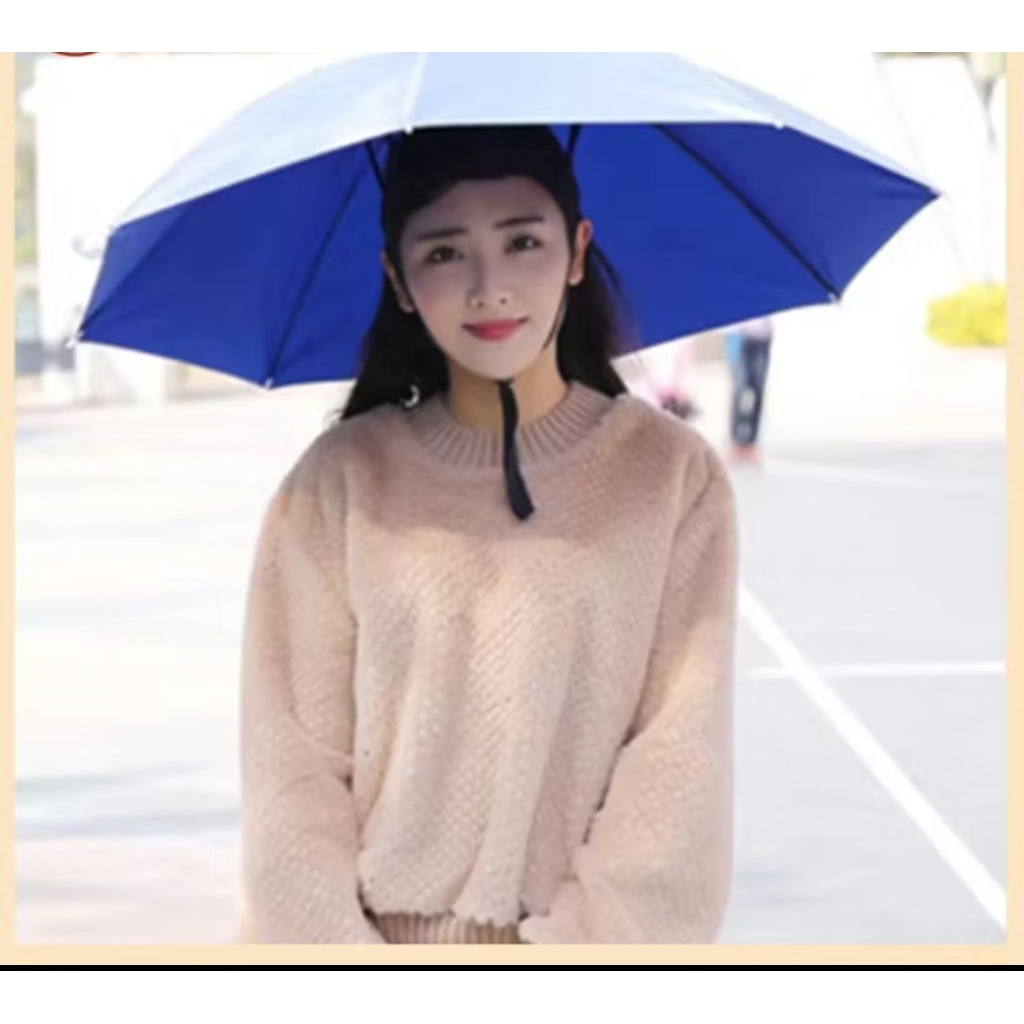 PAYUNG TOPI ,PAYUNG KEPALA,PAYUNG HUJAN PELINDUNG KEPALA