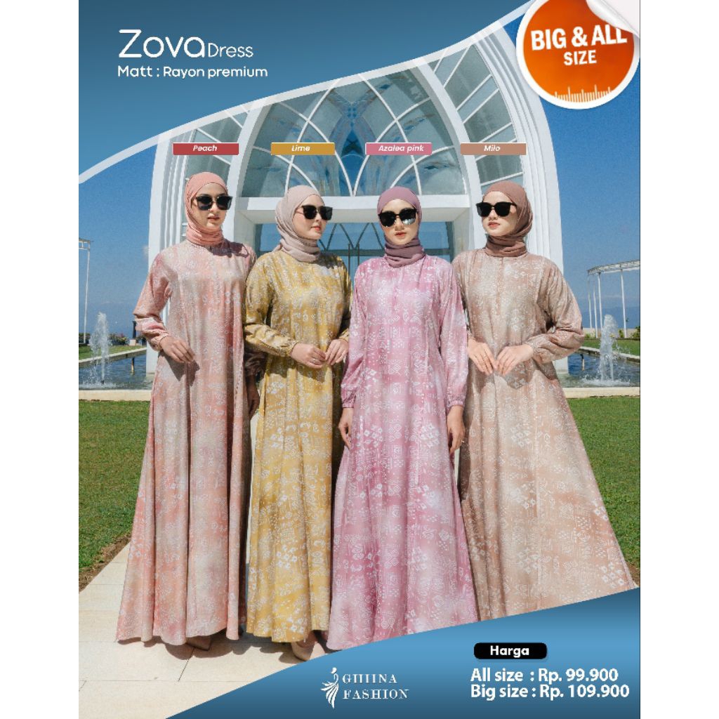 ZOVA DRESS//GHINA FASHION