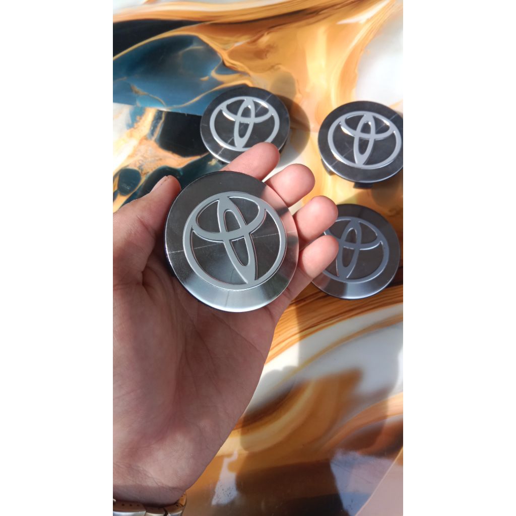 tutup velg dop roda tengah toyota kijang kapsul 6,5 cm