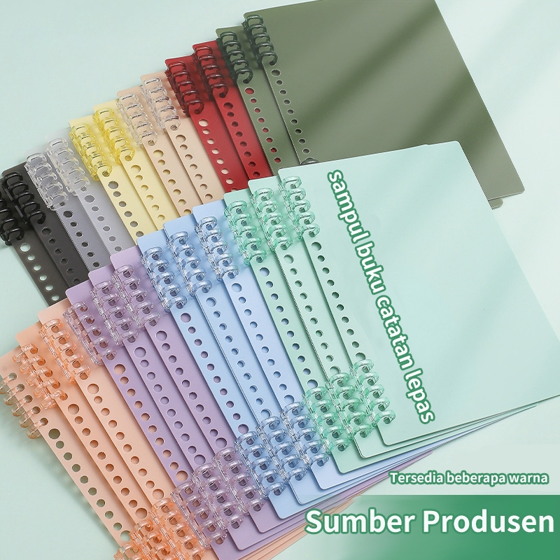 

Binder A5/B5 Plastik Minimalis, DIY Binder Cover Transparan & Tahan Lama, Ideal untuk Sekolah dan Kantor, Mudah Diatur dan Diperbarui