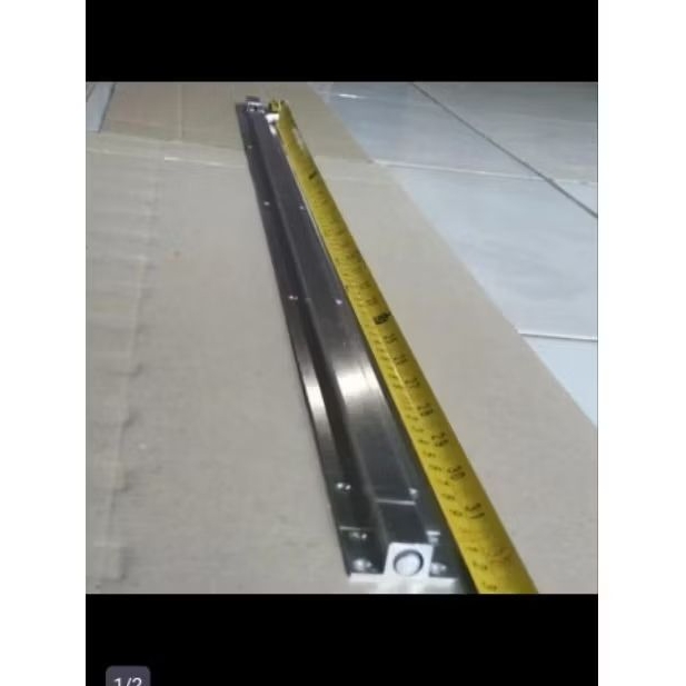 Grendel Pintu Alumunium Kunci Pintu 25 cm