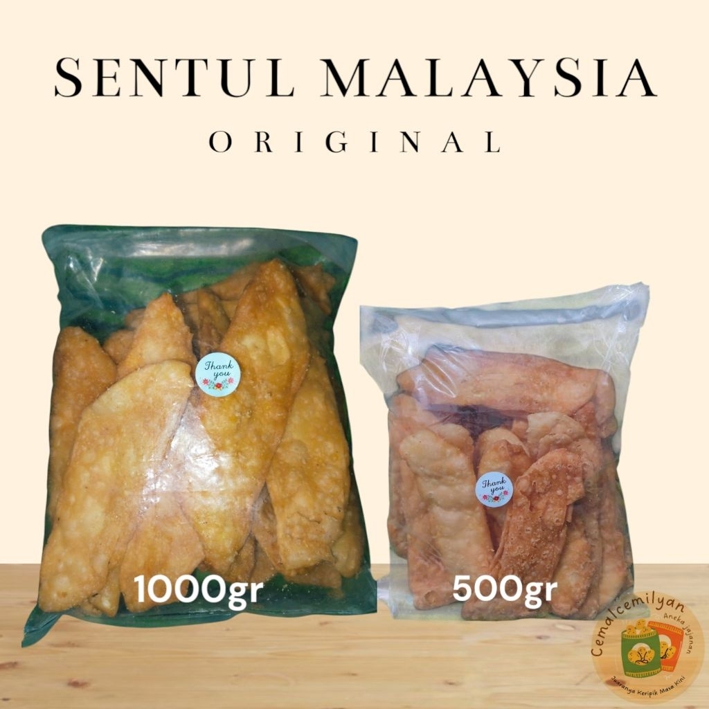 

Makanan Ringan Cemilan Sentul Malaysia Rasa Original