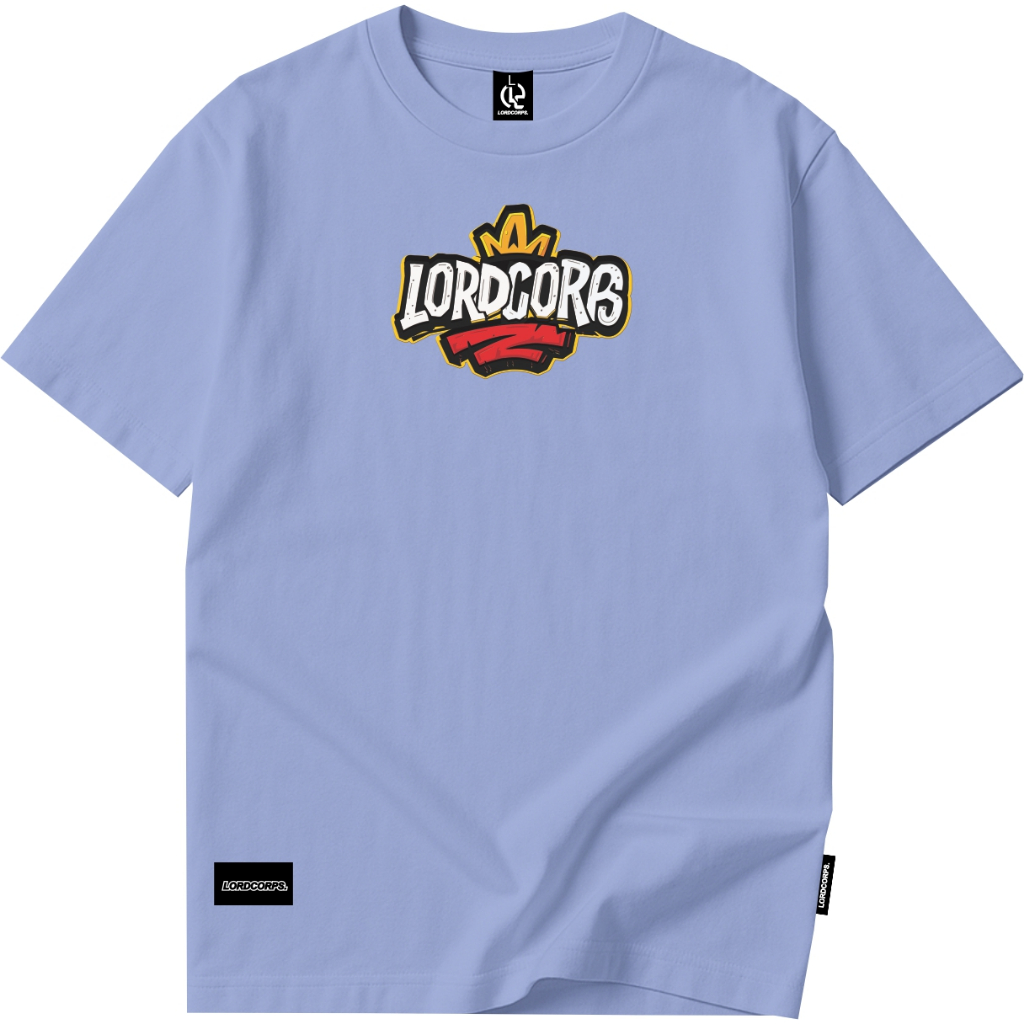 Kaos distro pria pakaian pria/wanita kaos distro art langit tshirt biru lazio