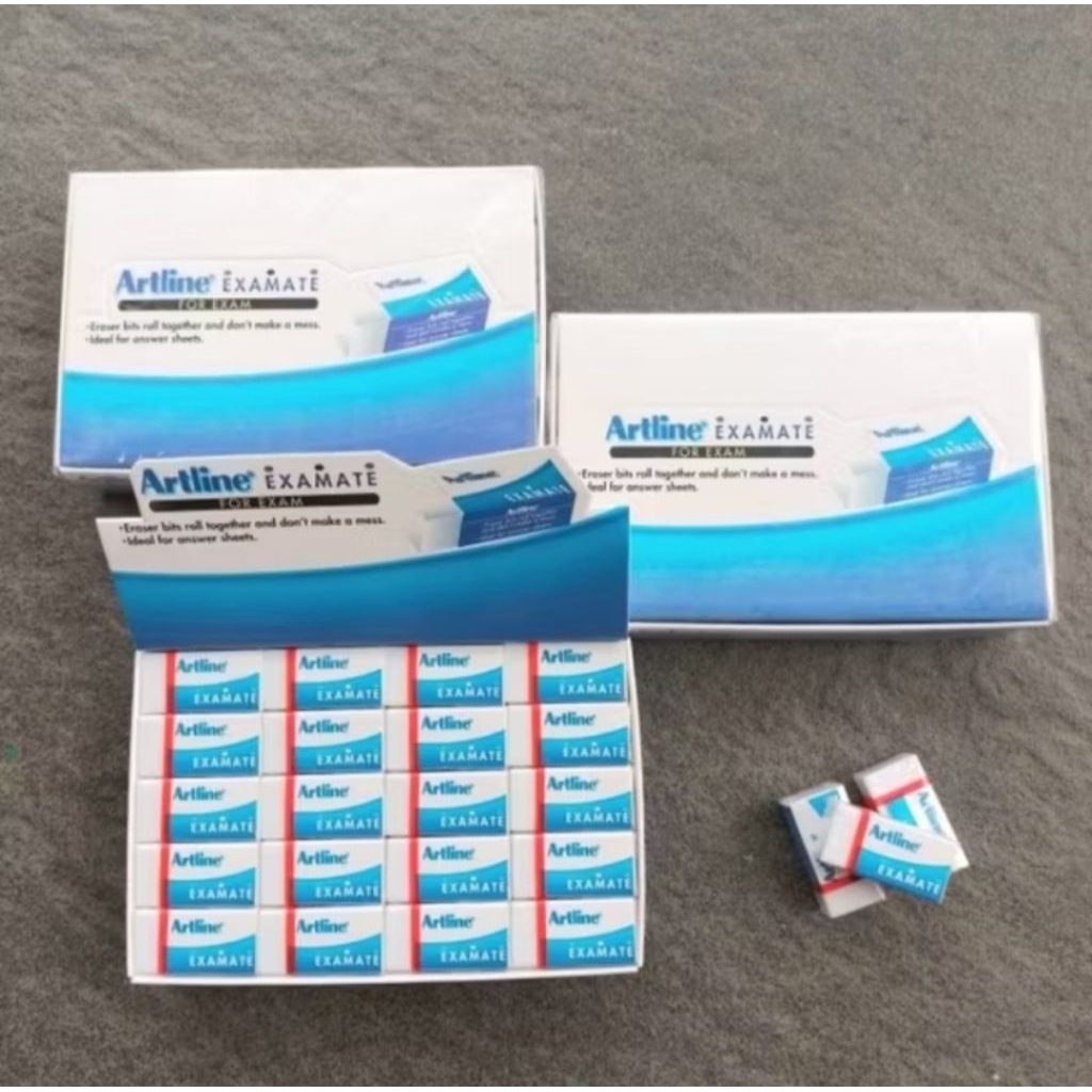 

Penghapus Putih Artline Kecil EER-8 Putih isi 40 [1Box]
