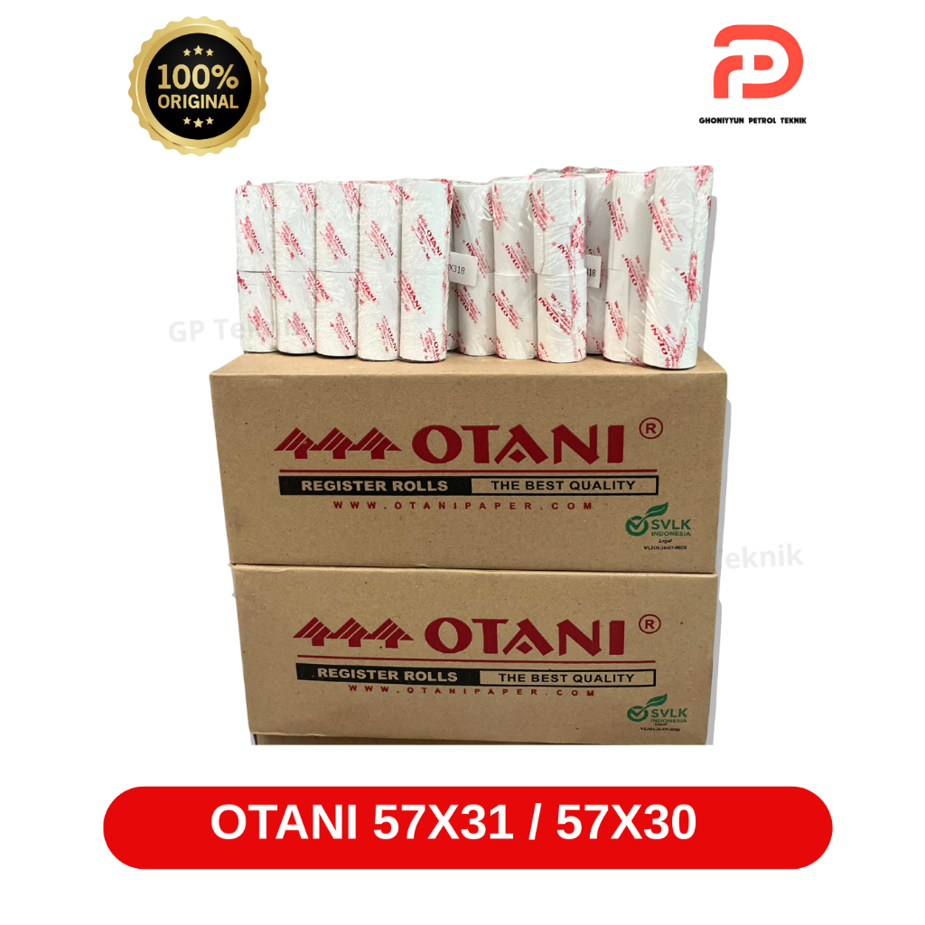 Kertas Struk Thermal Merek Otani 57x31 / Kertas Otani Thermal BEST SELLER
