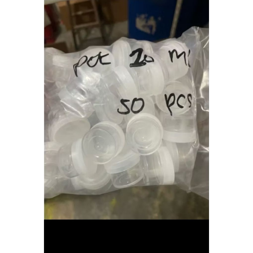 Pot 10 ml / Pot Salep isi 50 Piece