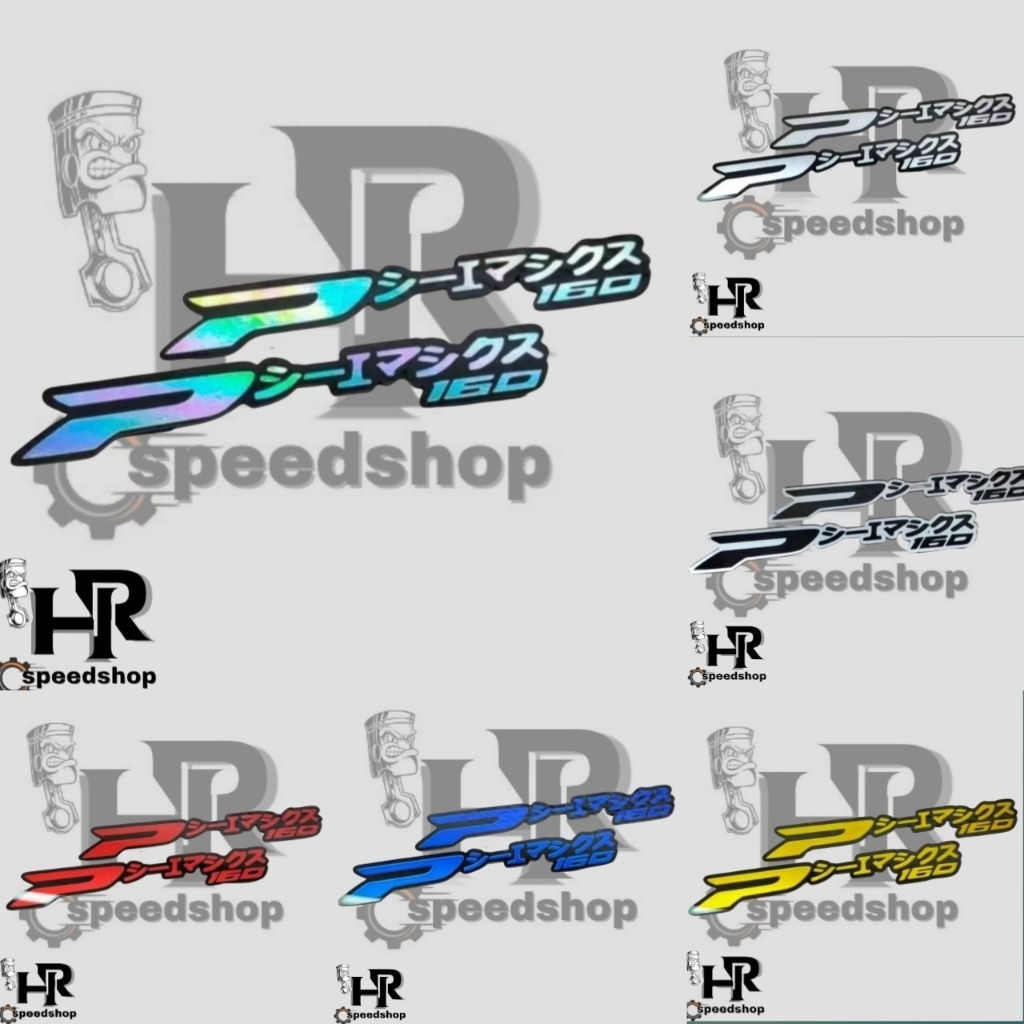 EMBLEM HONDA PCX 160 JAPAN Logo 3D Emblem Timbul PCX 160 Akrilik Acrylic 2mm