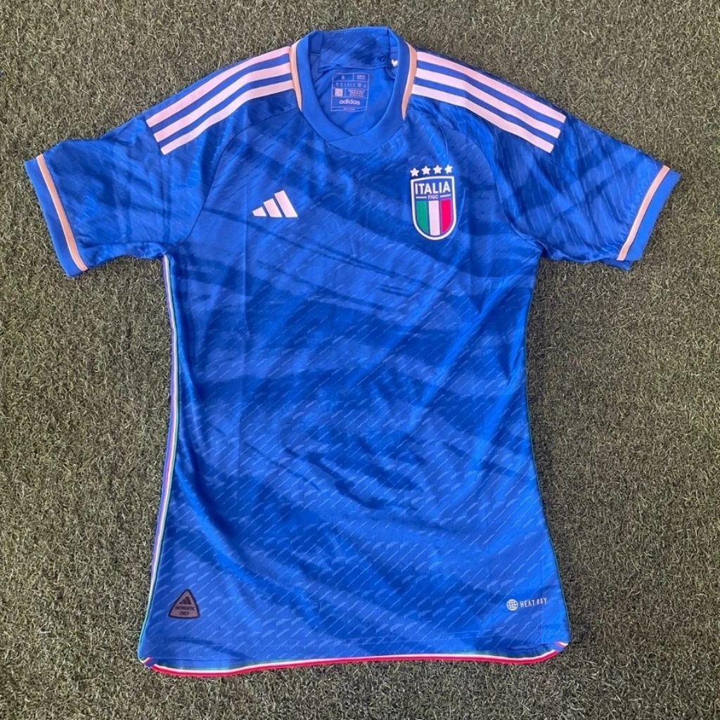 Jersey Bola ITALY Home 23/24 ( player issue ) Kualitas terbaik
