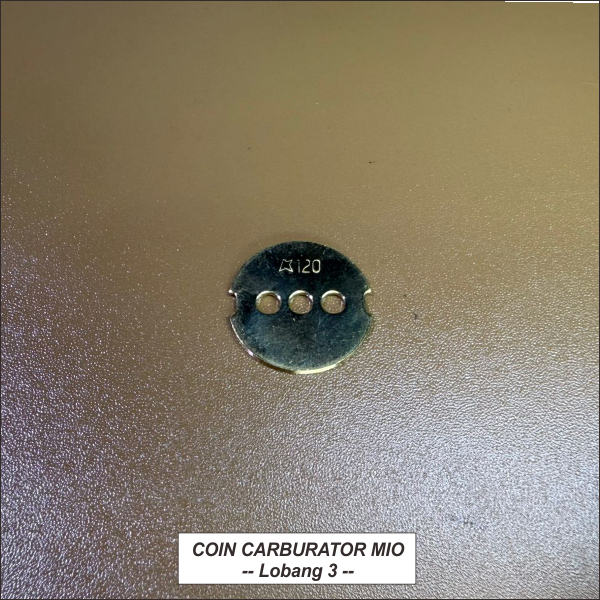 Coin Carburator Mio Sporty / Carbu / Smile  -- Lobang 3 --