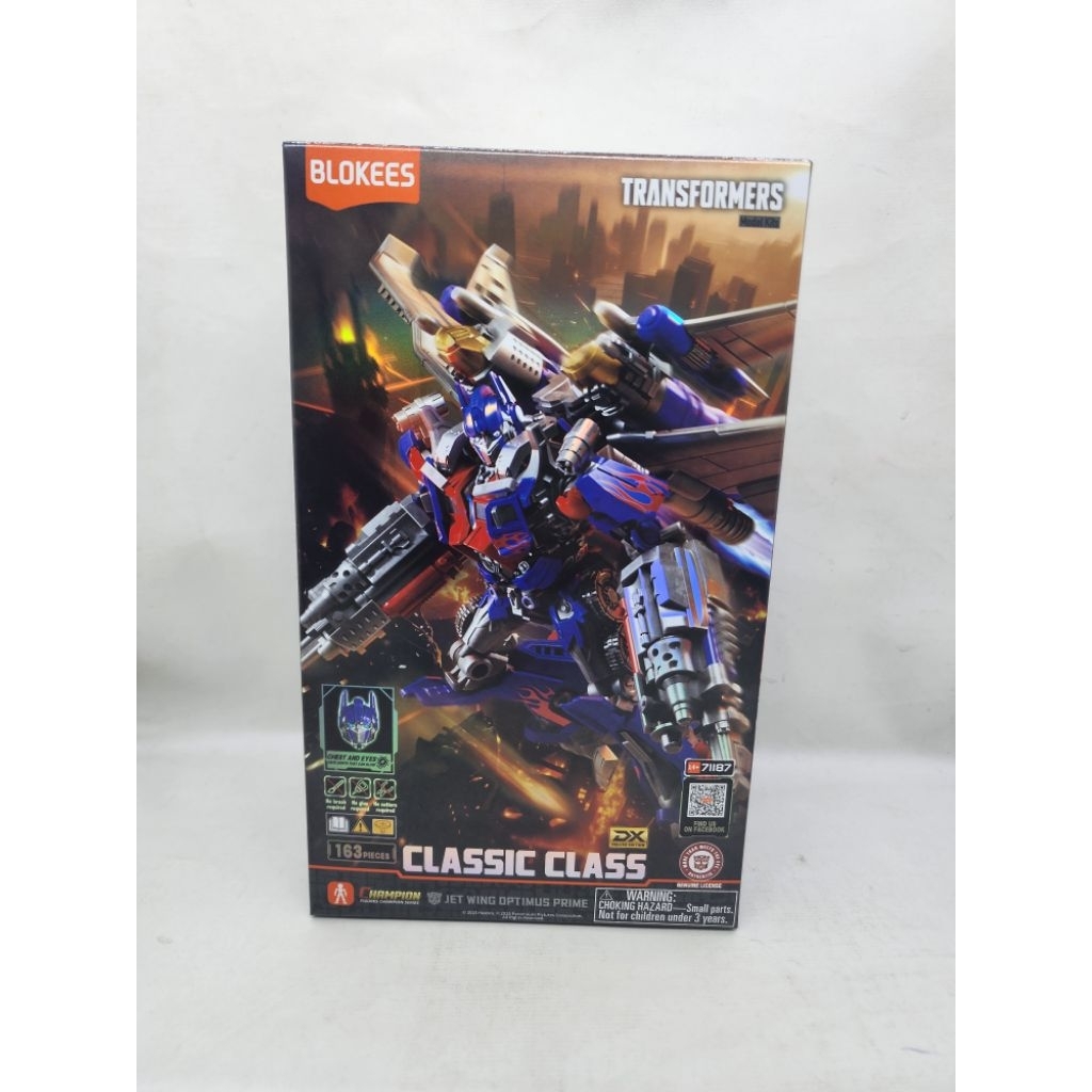 BLOKEES TRANSFORMER CLASSIC CLASS  JETWING OPTIMIS PRIME
