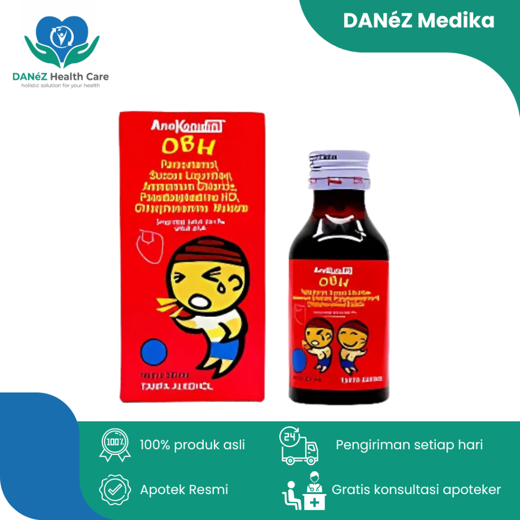 ANAKONIDIN OBH SIRUP 60ML OBAT BATUK PILEK ANAK