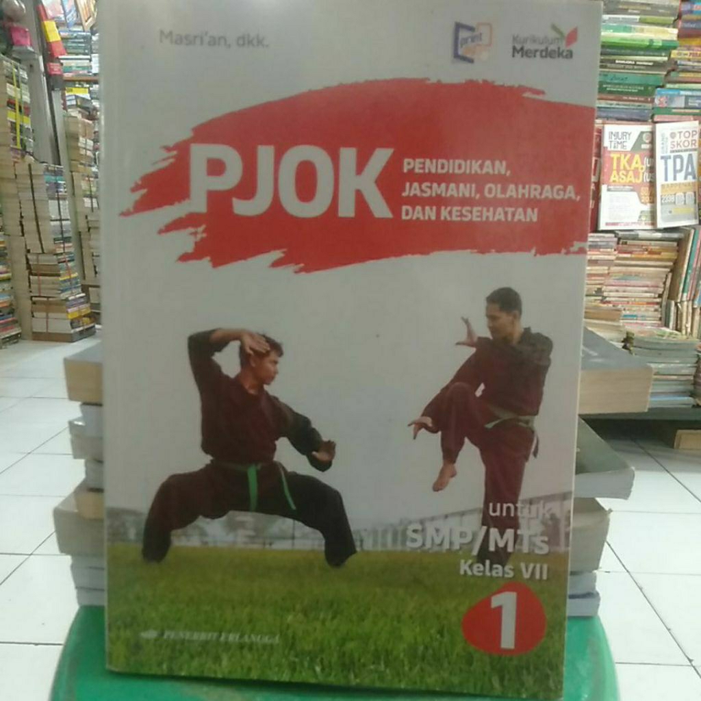 Pjok SMP/Mts Kelas 7 Erlangga Kurikulum Merdeka