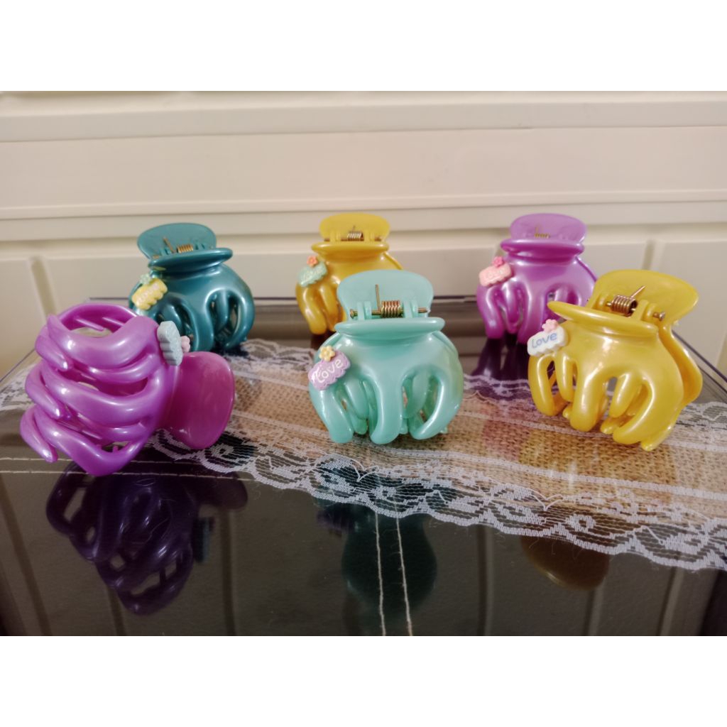 Jepit Rambut Jedai Cakar 5 Metalik 5cm