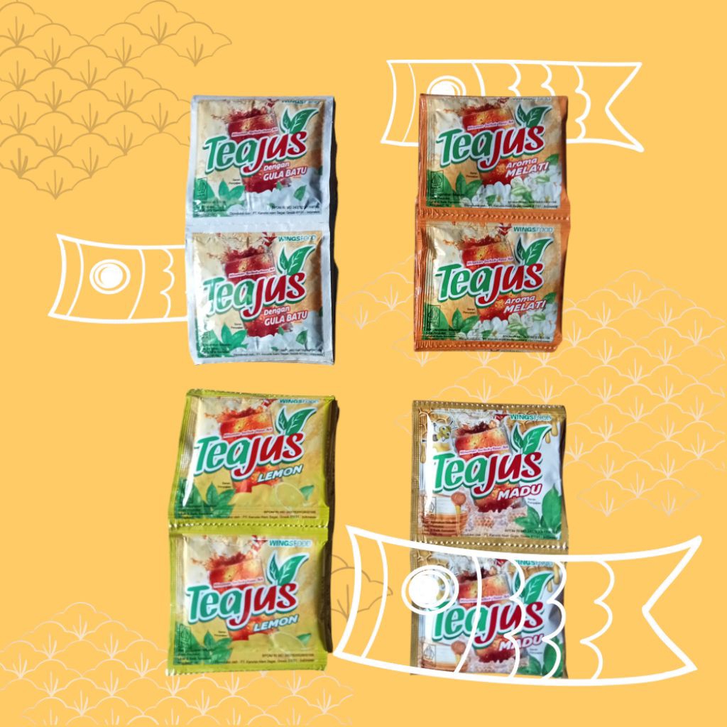 Tea jus 1 pack 6 renceng