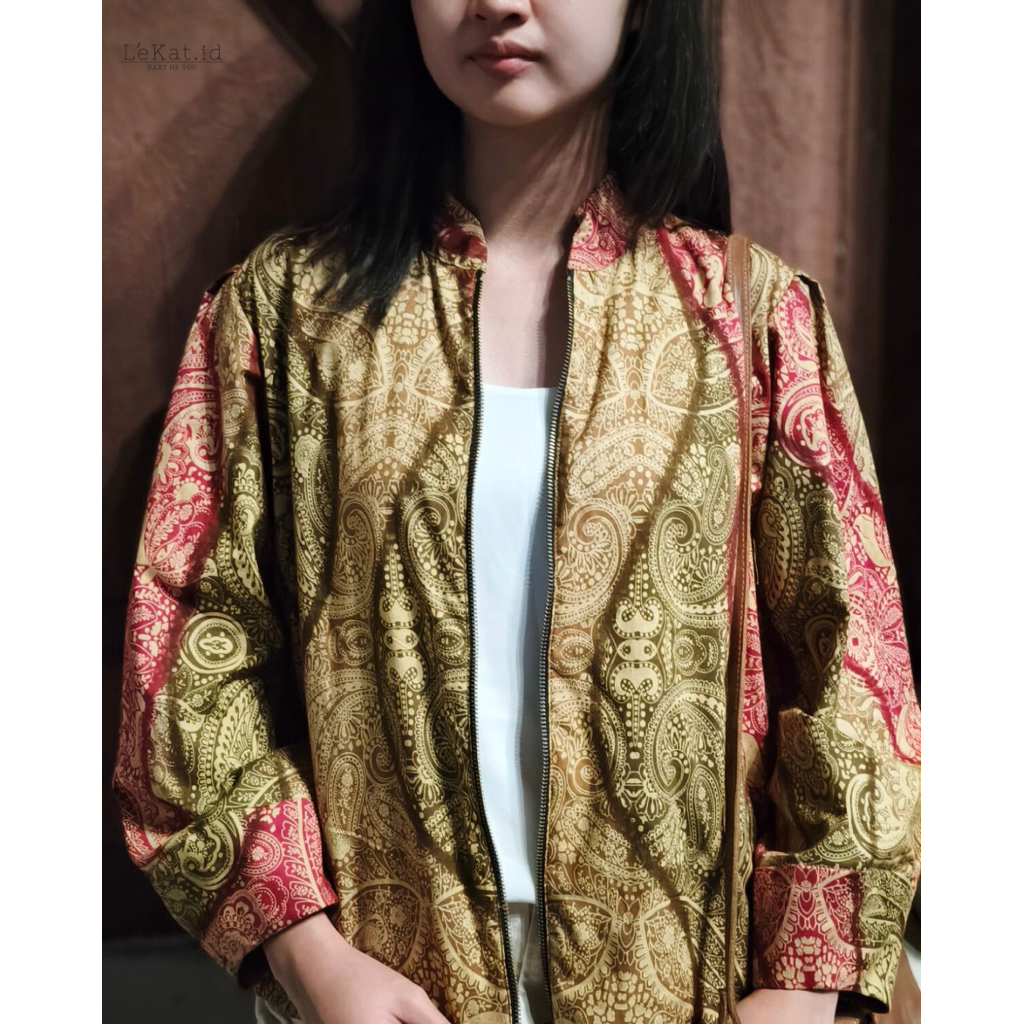 Kasera Blazer Batik Wanita / Atasan Wanita / Blazer Batik Premium