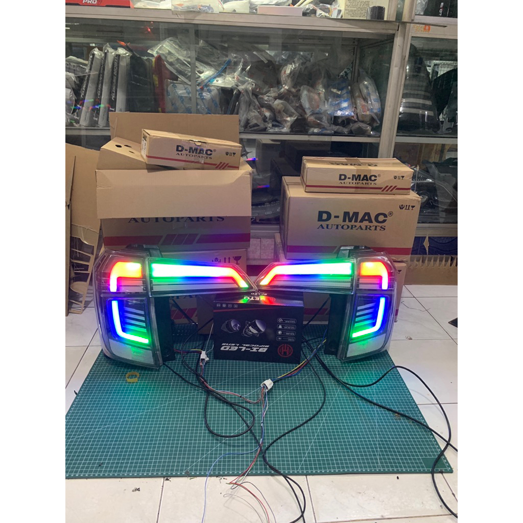 stoplamp calya/sigra semua tahun full custom RGB,