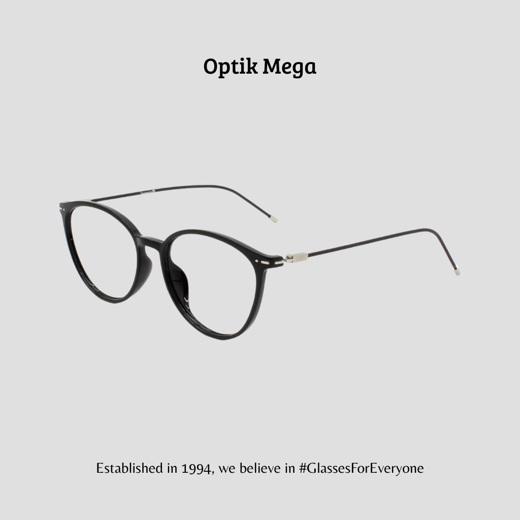 OPTIK MEGA - BOSSINI Acetate 8091 Matt Black/Grey/Black