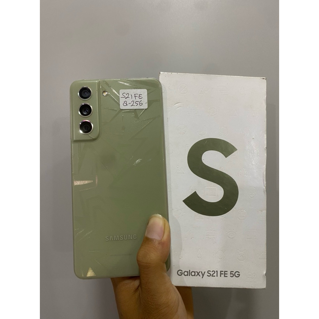 samsung s21fe ram 8/256 5g bekas second