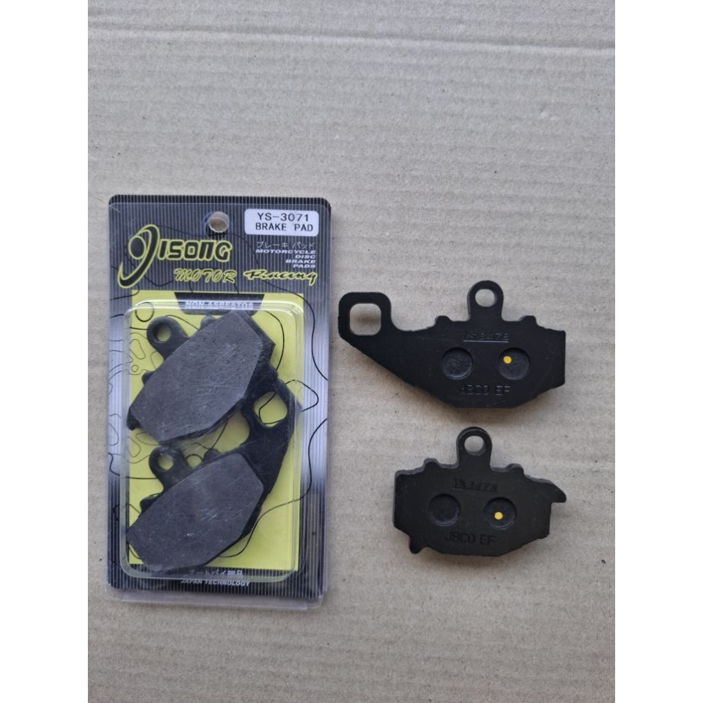 kampas rem belakang Kawasaki ER6 er6f er6n