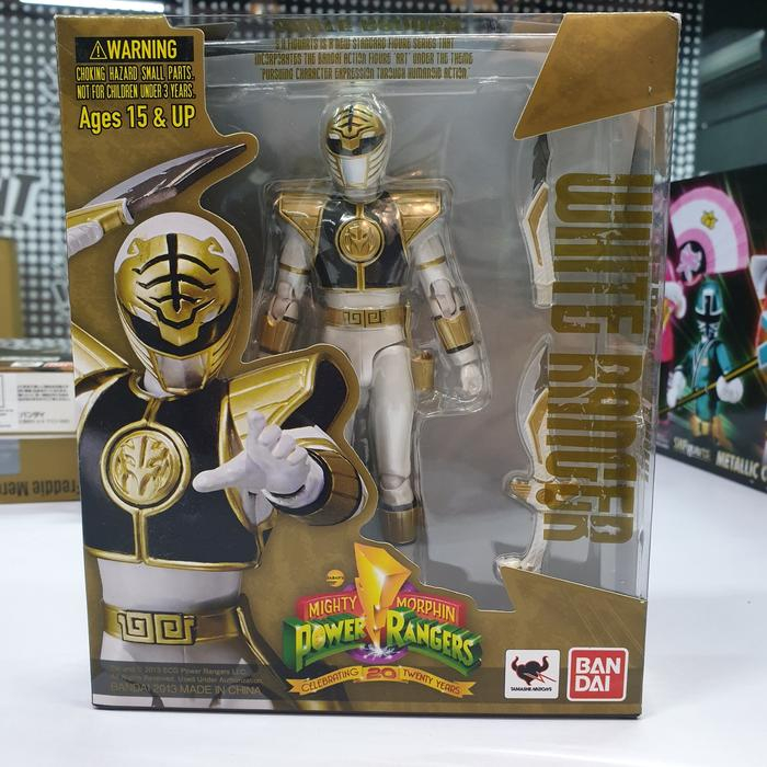 SHF MMPR Mighty Morphin Power Rangers White Ranger BISA GROSIR