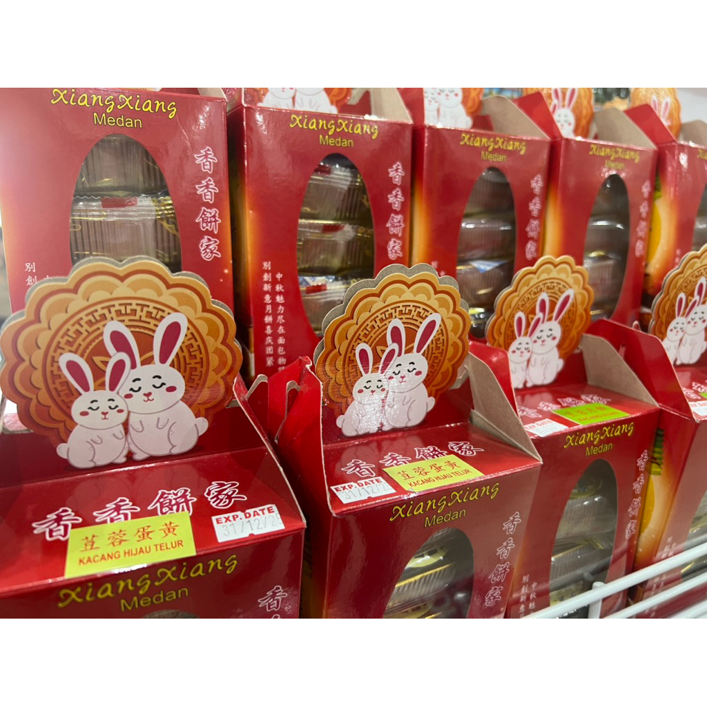 

Mooncake Kue Bulan Xiang Xiang Medan kotak kecil