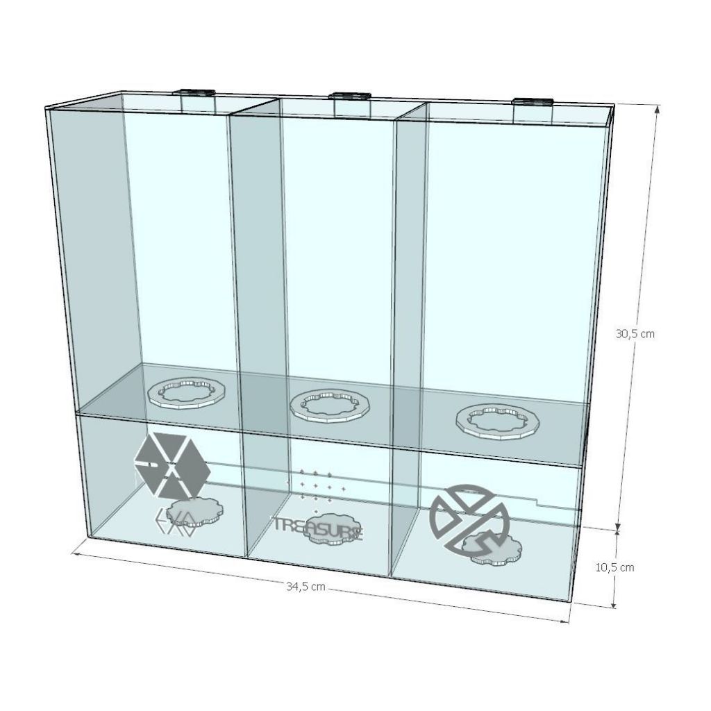 Rak Lightstick Akrilik Custom laelatuh / Rak Lightstick Akrilik Custom