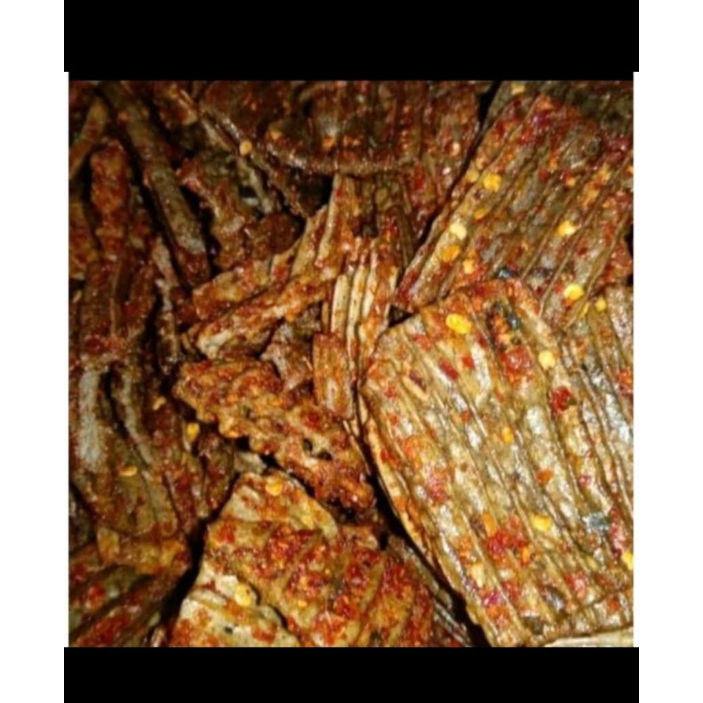 

Kerupuk Jengkol Pedas Daun Jeruk