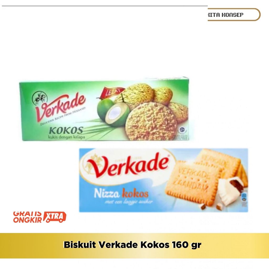 

Biskuit Verkade Kokos 160 gr
