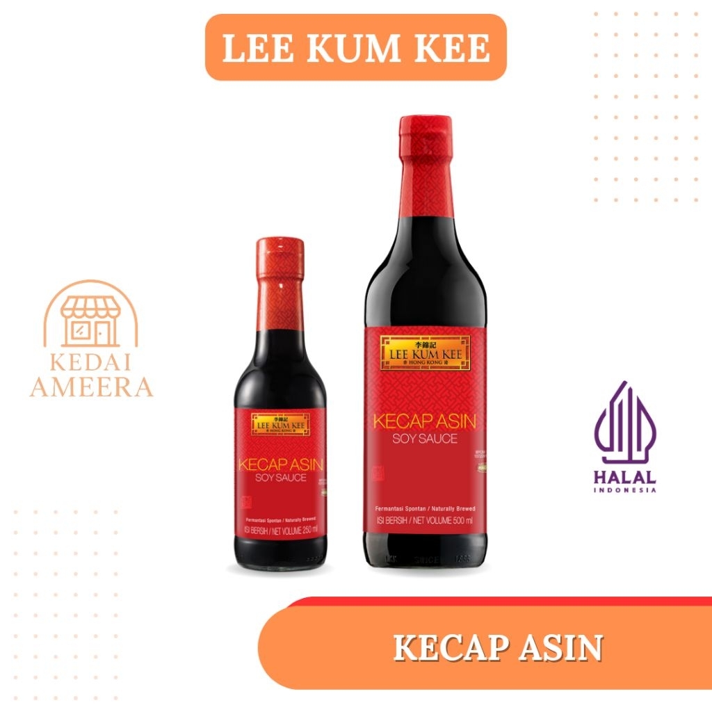 Lee Kum Kee Soy Sauce | Kecap Asin | HALAL