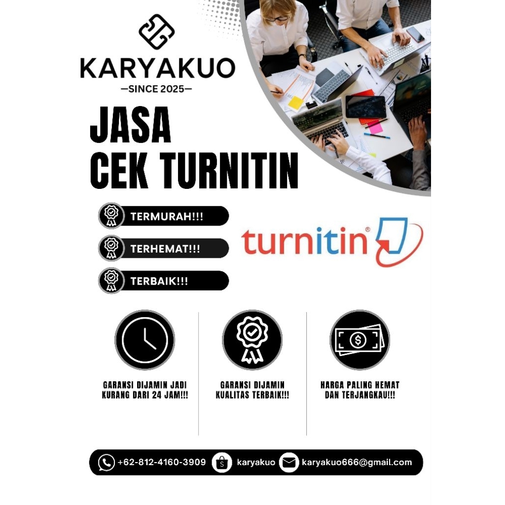 JASA CEK TURNITIN TERMURAH