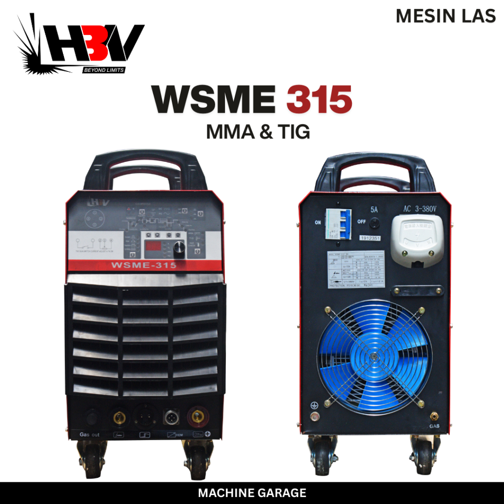 Mesin Las TIG WSME 315 HBV