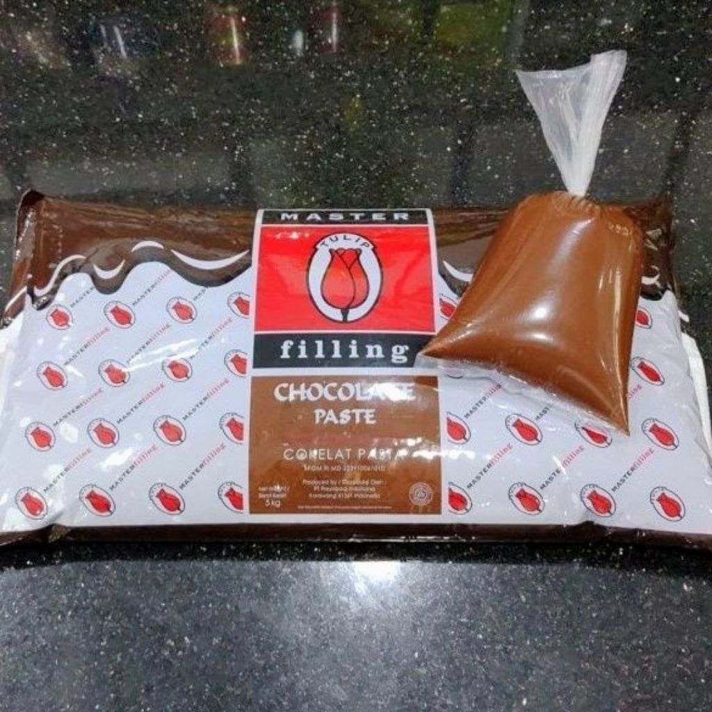 TULIP FILLING 5KG / SELAI COKLAT TULIP FILLING 1BALL 5KG / TULIP FILLING SELAI COKLAT